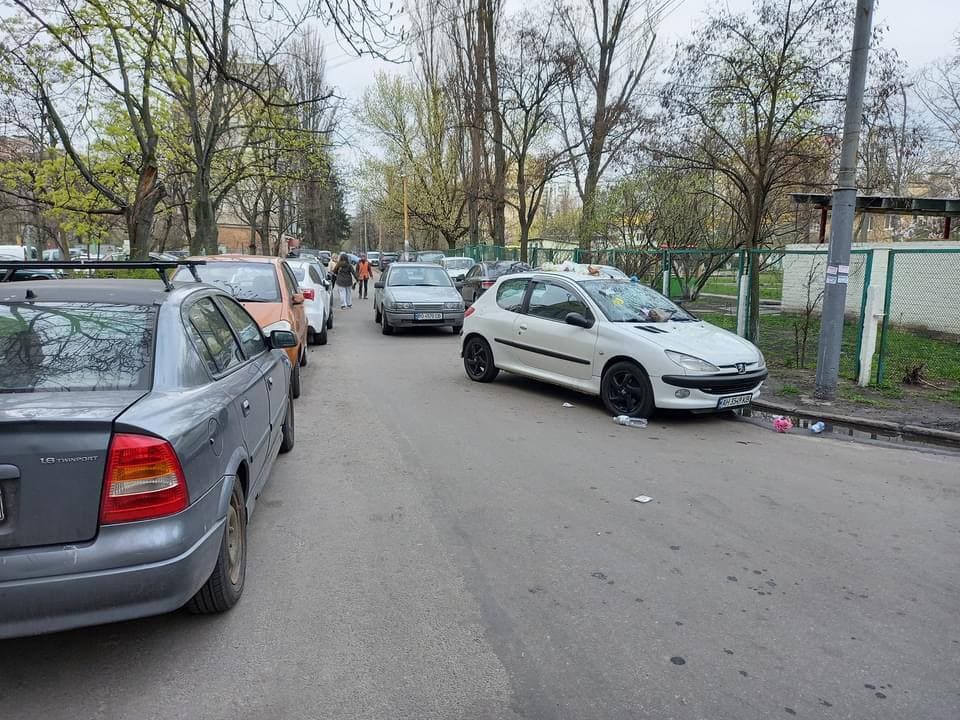 В Киеве обнаружен номинант премии "герой парковки" месяца